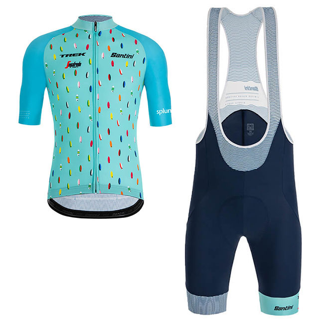 2019 Maillot Richie Tirantes Mangas Cortas Azul