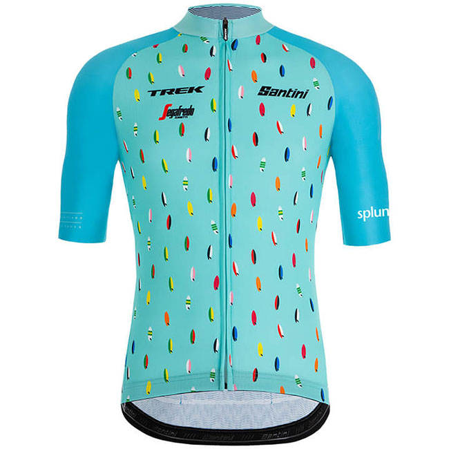 2019 Maillot Richie Tirantes Mangas Cortas Azul