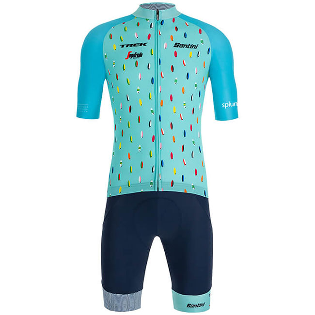2019 Maillot Richie Tirantes Mangas Cortas Azul