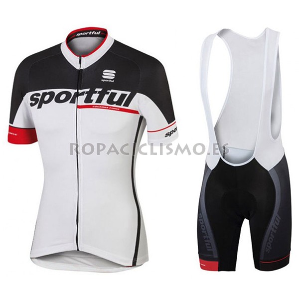 2017 Maillot Sportful SC tirantes mangas cortas blanco