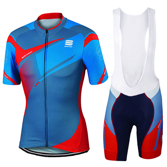 2017 Maillot Sportful Tirantes Mangas Cortas azul