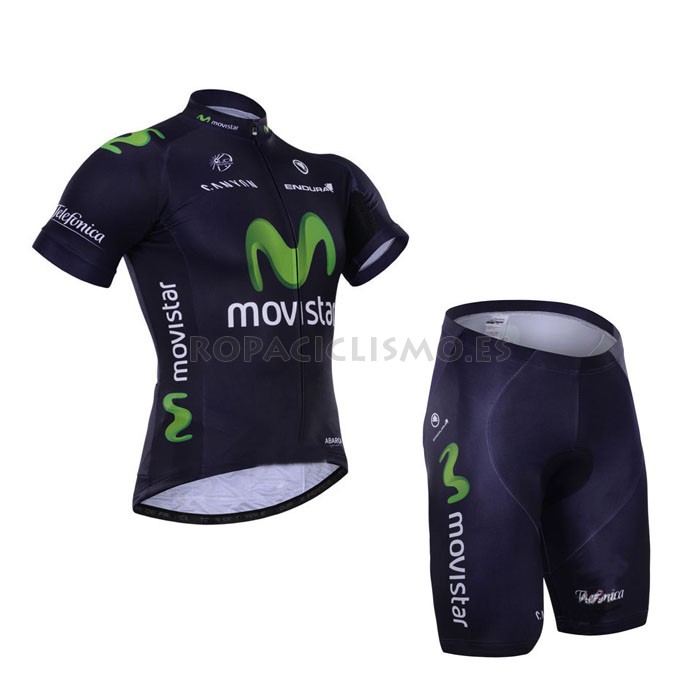 2015 Maillot Movistar mangas cortas