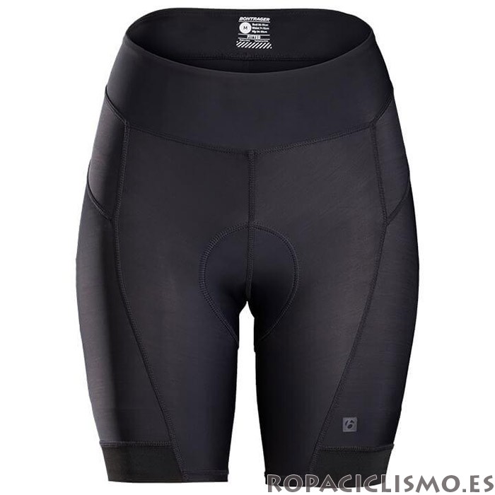 2020 Maillot Mujer Bontrage Tirantes Mangas Cortas Fucsia Apagado Azul