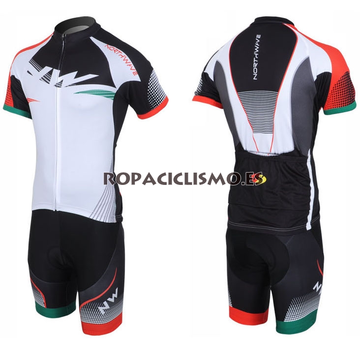 2013 Maillot north blanco mangas cortas