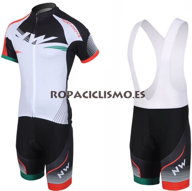 2013 Maillot north blanco mangas cortas tirantes