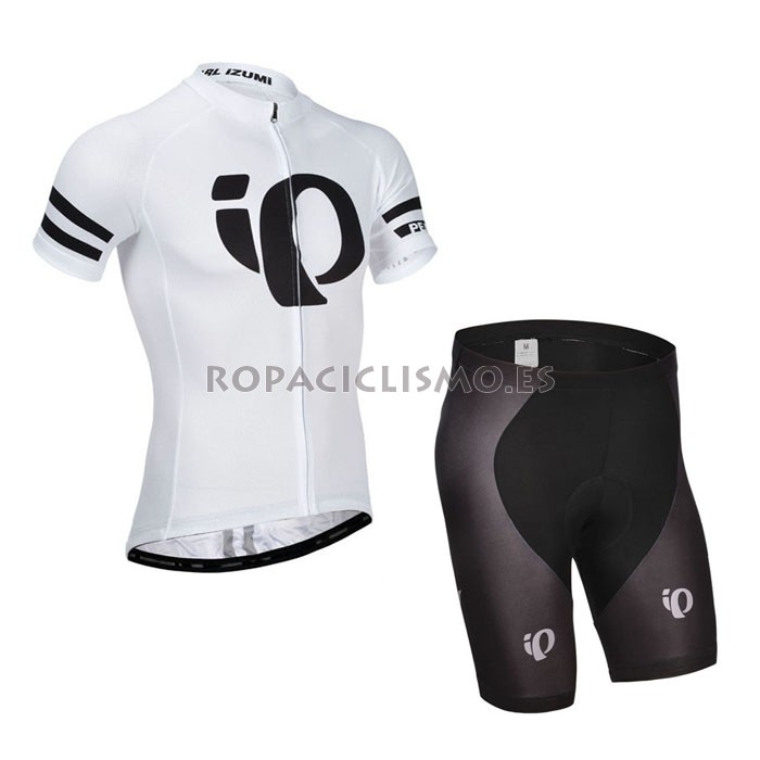 2014 Maillot pearl izumi Blanco mangas cortas