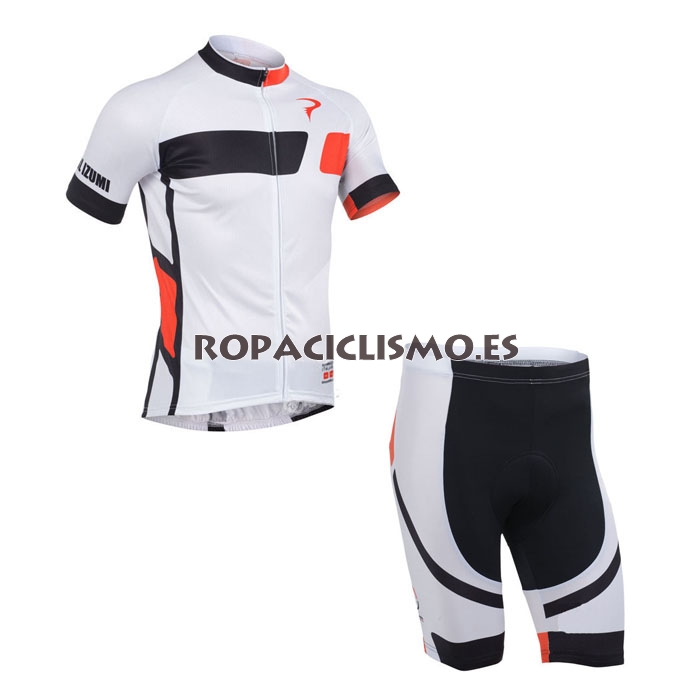 2013 Maillot pinarello blanco mangas cortas