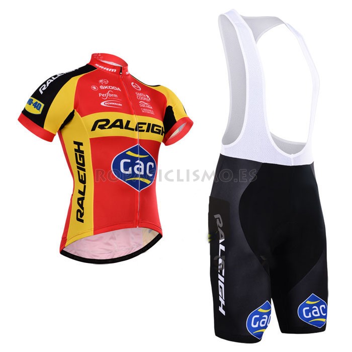 2015 Maillot raleigh tirantes mangas cortas