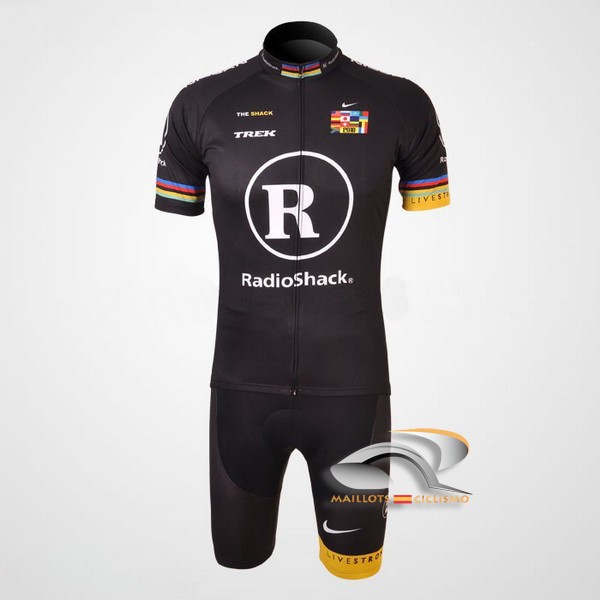 2010 Maillot radioshack mangas cortas