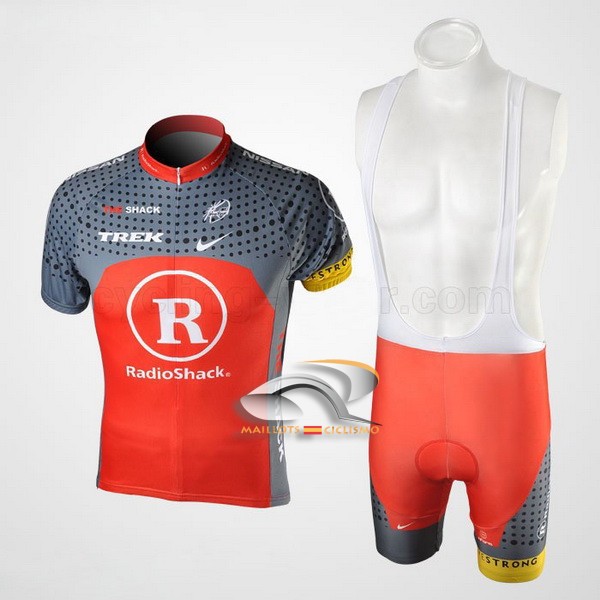 2010 Maillot radioshack mangas cortas tirantes