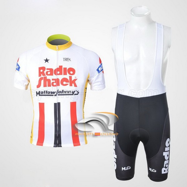 2011 Maillot radioshack mangas cortas tirantes