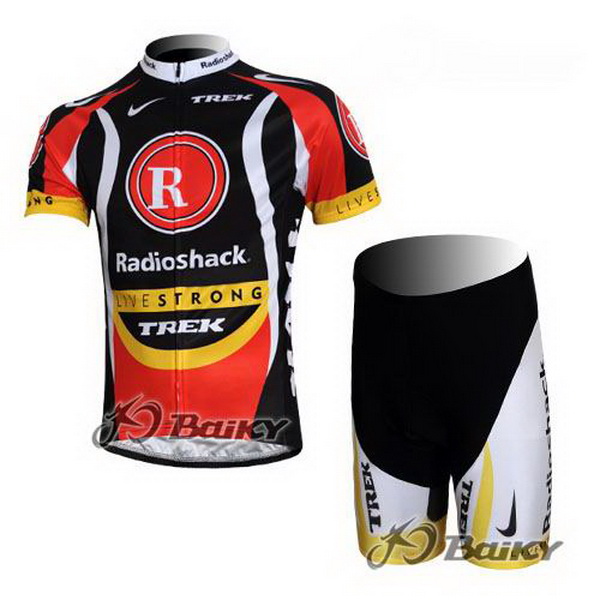 Maillot radioshack mangas cortas