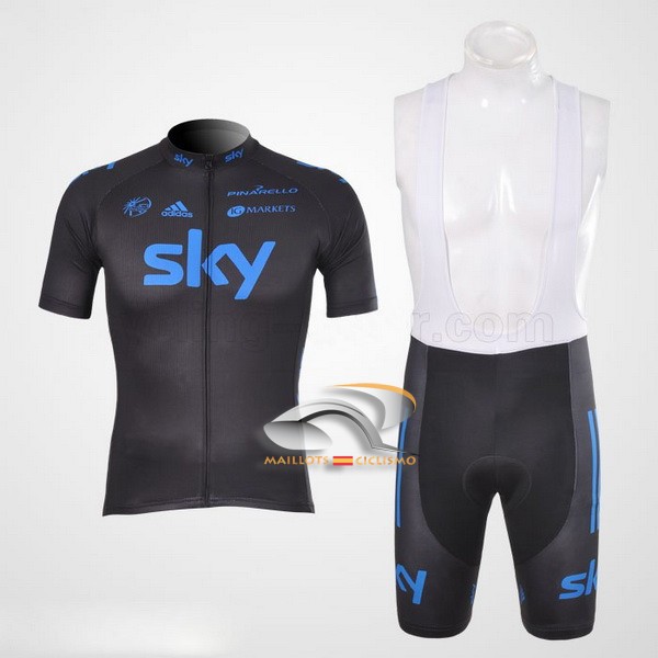 2012-Maillot SKY mangas cortas tirantes