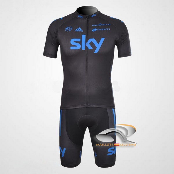 2012 Maillot SKY mangas cortas