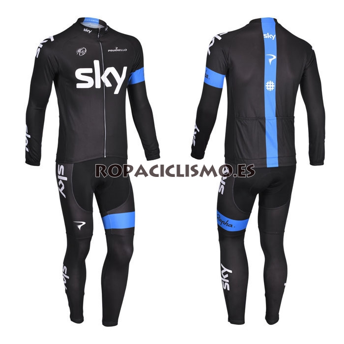 2013 Maillot Sky mangas largas