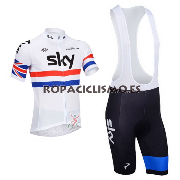 2013 Maillot Sky rojo tirantes