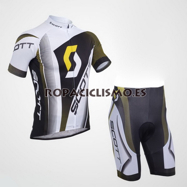 2013 Maillot scott mangas cortas púrpura