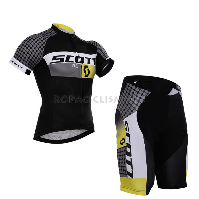 2015 Maillot scott mangas cortas