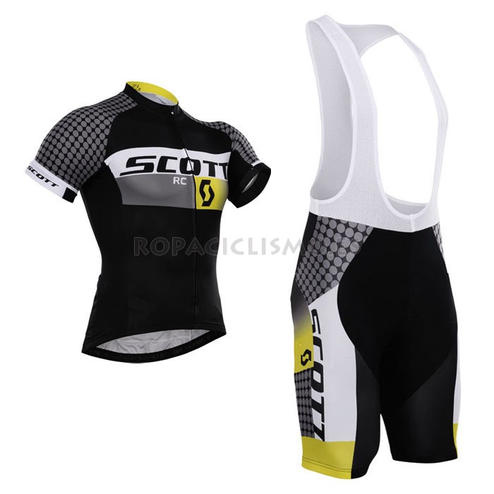 2015 Maillot scott mangas cortas tirantes