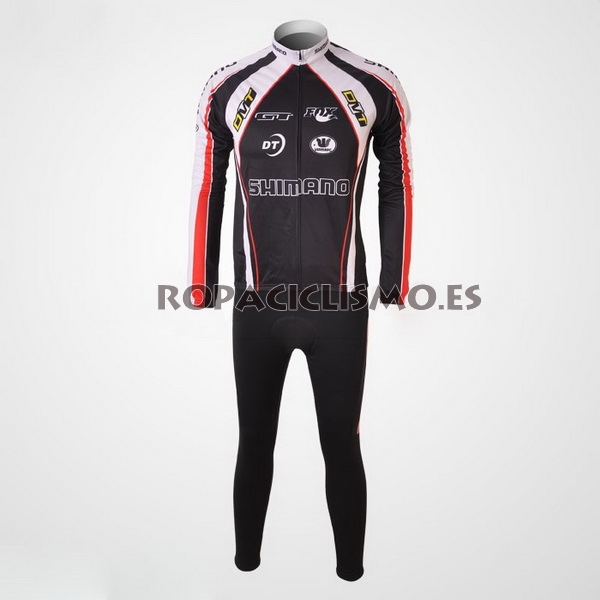 2010 Maillot shimano mangas largas