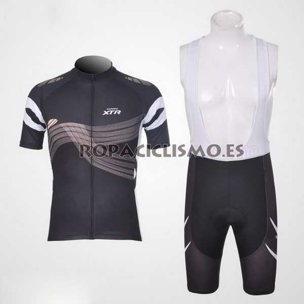 2012 Maillot shimano mangas cortas tirantes