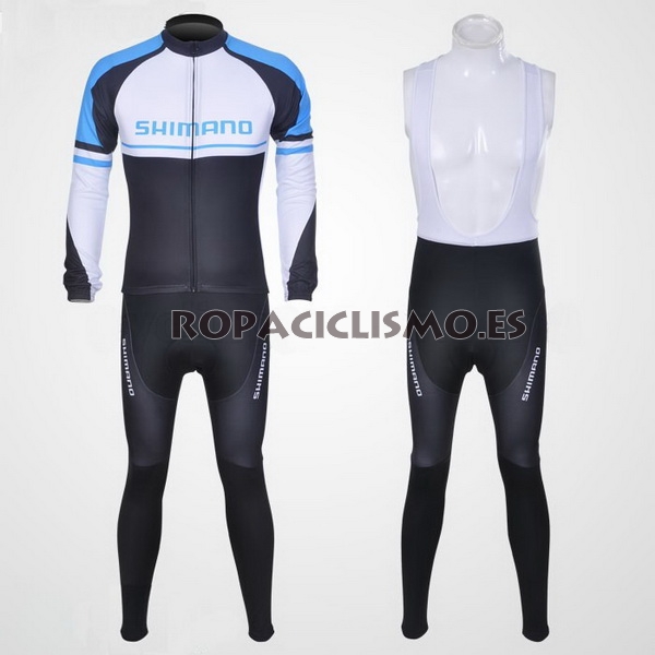 2013 Maillot shimano mangas largas tirantes