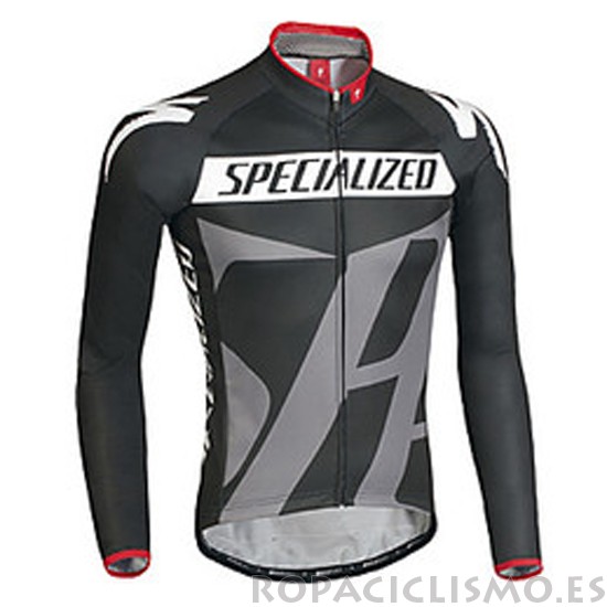 2016 Specialized Maillot Mangas Cortas Largas Negro