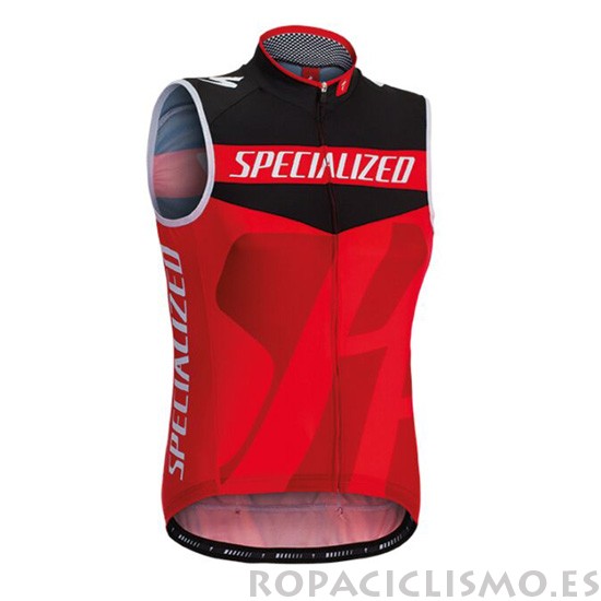 2016 Specialized Maillot Mangas Cortas Tirantes Sin Mangas Rojo