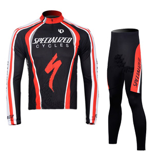 Maillot specialized negro mangas largas