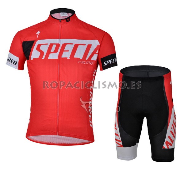 2013 Maillot Specialized negro mangas cortas