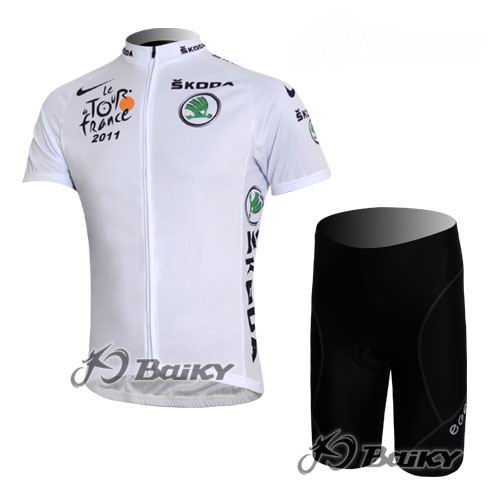 Maillot Tour de France 2011 mangas cortas blanco