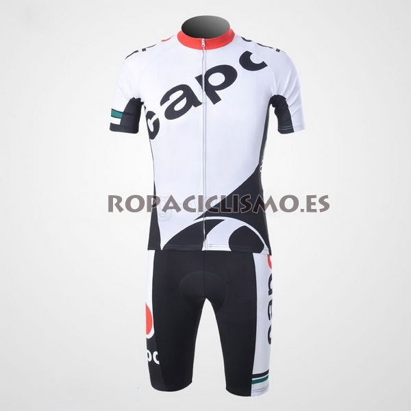 2013 Maillot Negro capo mangas cortas