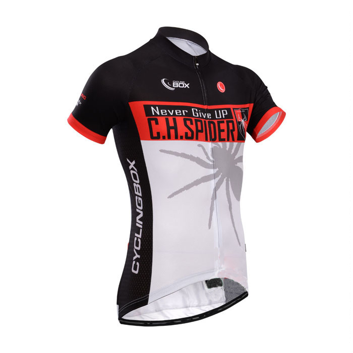 2014 Maillot Cyclingbox mangas cortas días araña