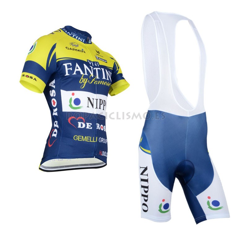 2014 Maillot vini fantini tirantes mangas cortas