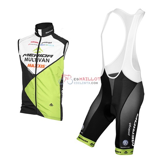 2016 Multivan Merida Gilet Velo Verde Y Blanco